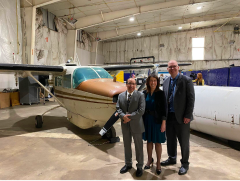 facility members in a flight school